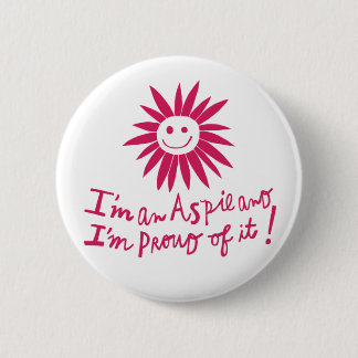 Aspie Stolz-Knopf Button