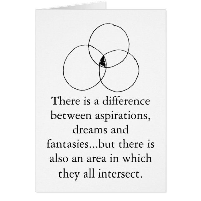 Aspirationen, Träume und Fantasien (Vorne)