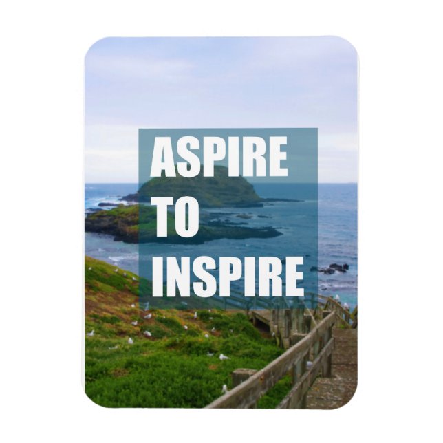 Aspire to inspirier magnet (Vertikal)