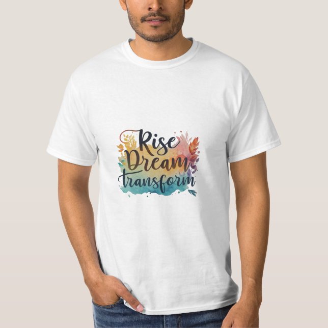 Aspire to Inspirier T-Shirt (Vorderseite)