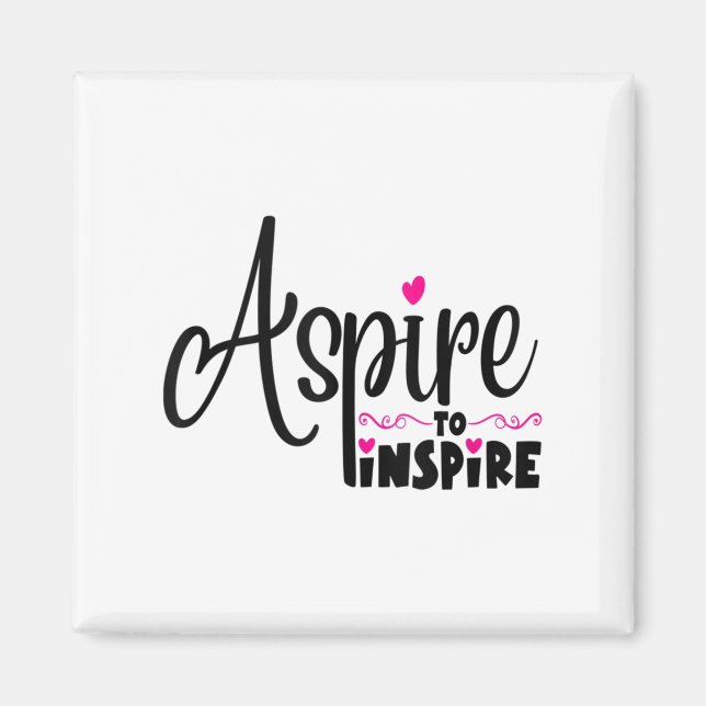 Asre To Insre Sitive Motivational Gift Tee Tank To Magnet (Vorne)
