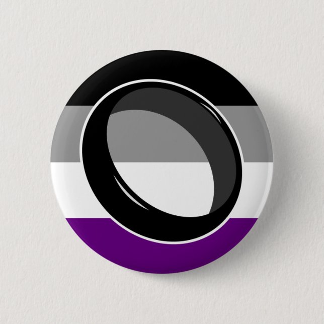 Asring-Flaggen-Button Button (Vorderseite)