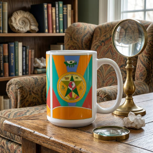Ass der Pentakel Kaffeetasse