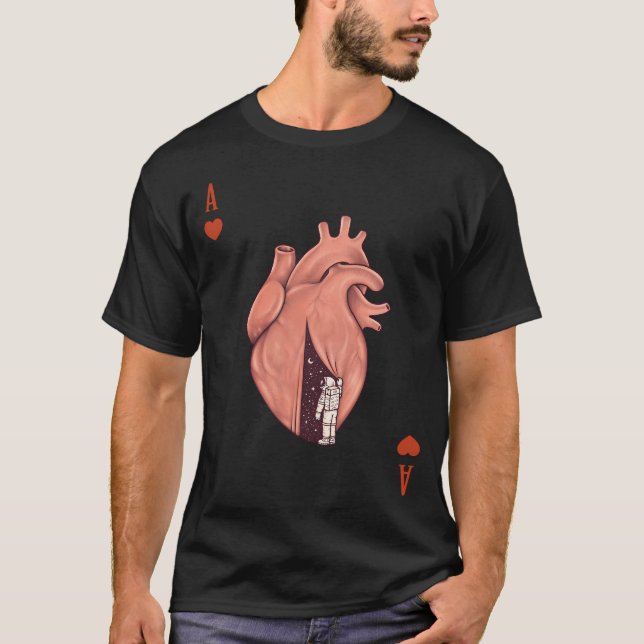 Ass der Raumfahrt T-Shirt (Vorderseite)