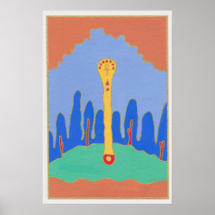 Ass der Stäbe Poster