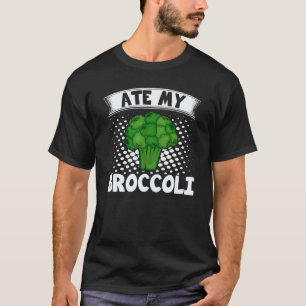 Aß Mein Brokkoli   Brokkoli  Vegan Vegetarisch T-Shirt