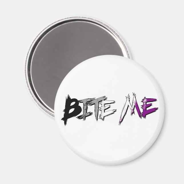 Ass Pride Beiß mich Magnet (Vorderseite/Rückseite)