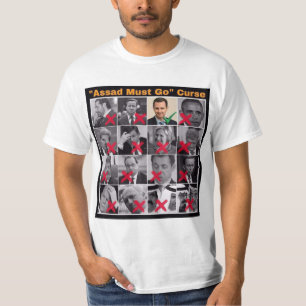 "Assad doit partir" malédiction T-shirt