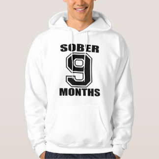 ASSAGISSEZ 9 MOIS de NOIR sur le SWEAT - SHIRT À