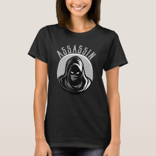Assassin Tabletop Rolle Spielbrett Spiel Krypto R T-Shirt