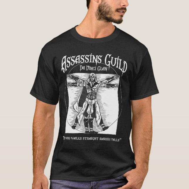 Assassins Guild - Da Vinci Clan T-Shirt (Vorderseite)