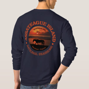 Assateague Insel-Staatsangehörig-Küste T-Shirt
