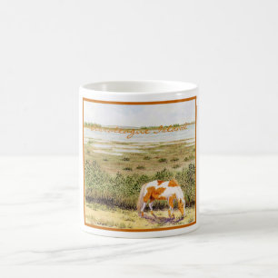 Assateague Insel-wildes Pferd Kaffeetasse