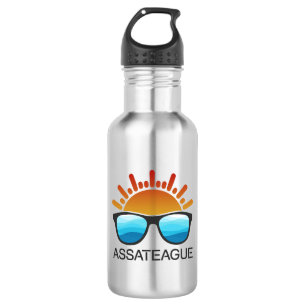 Assateague Island Maryland Virginia Sonnenbrille Edelstahlflasche