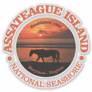 Assateague Island National Seashore Aufkleber