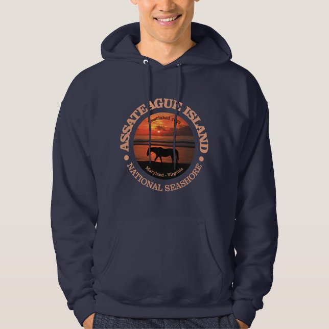 Assateague Island National Seashore Hoodie (Vorderseite)