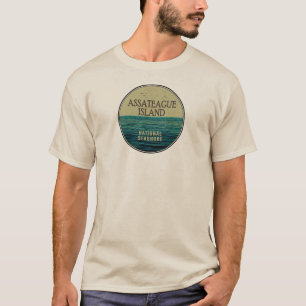 Assateague Island National Seashore Ocean Birds T-Shirt
