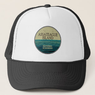 Assateague Island National Seashore Ocean Birds Truckerkappe