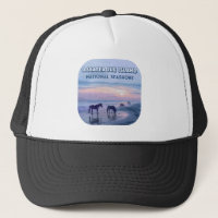 Assateague Island National Seashore Pferde Vintag
