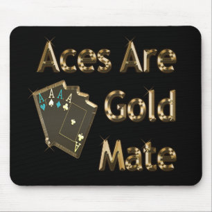 Asse sind Gold Kumpel, Mousepad
