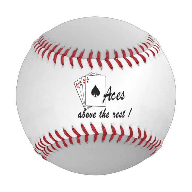 Asse über dem Silber der Erholung Baseball (Vorderseite)