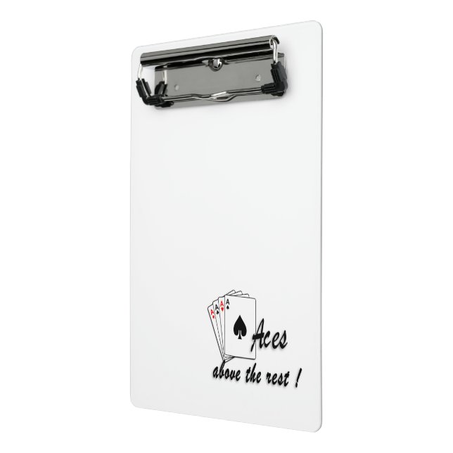 Asse über der Erholung Mini Klemmbrett (Gewinkelt2)