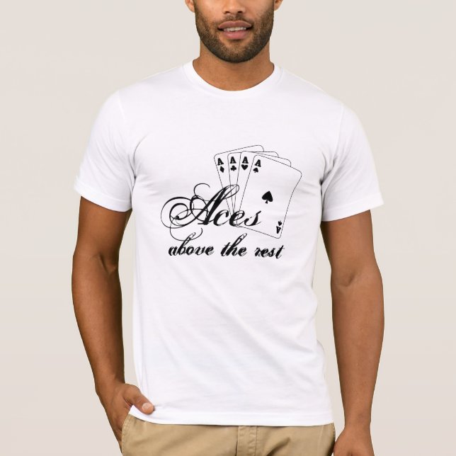 Asse über der Erholung T-Shirt (Vorderseite)