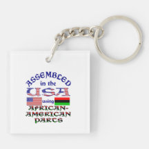 Assemblé aux États-Unis avec des pièces afro-améri