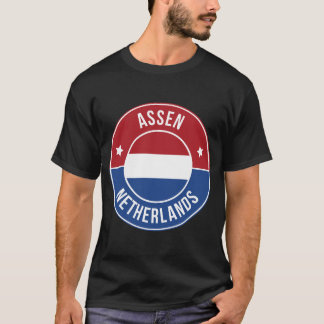 Assen, Niederlande Stadt T-Shirt