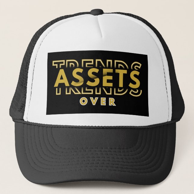 Assets über Trend™ Mindset auf DisplayEigentümer m Truckerkappe (Vorderseite)