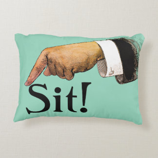 Asseyez-vous sur le coussin de l'Accent Bossy