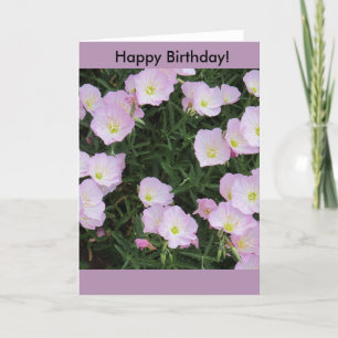 "Assez dans" la carte d'anniversaire rose