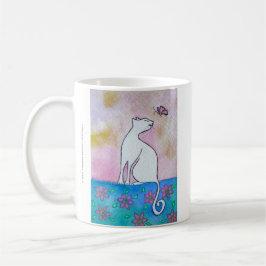 Assez, tasse d'art d'aquarelle