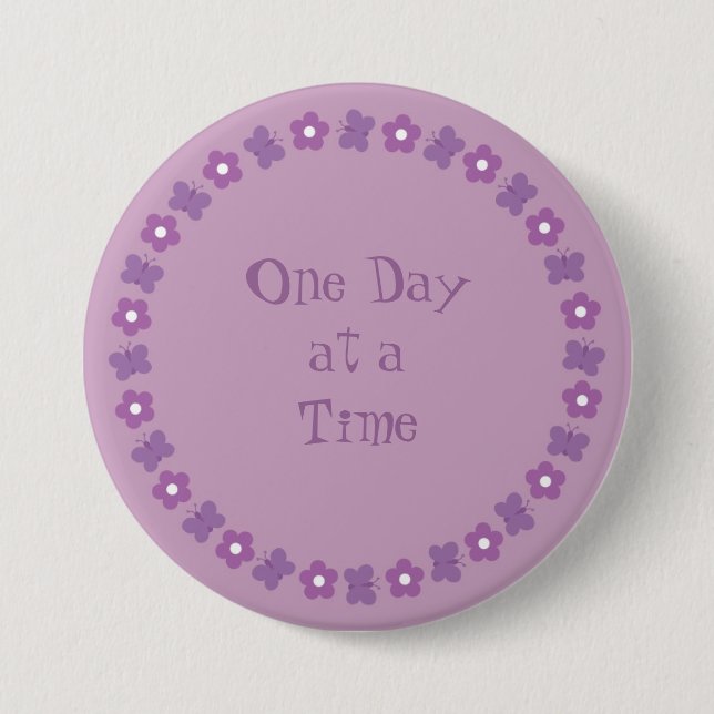 Assez un jour badge à la fois (Devant)
