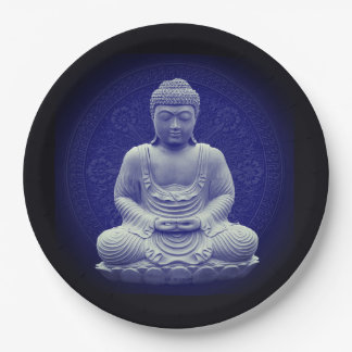 Assiette Bénédiction Bouddha médecine Alimentation