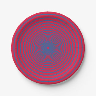 Assiette de fête à spirale gras – Personnalisable