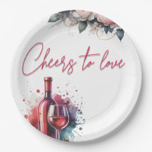 Assiette de Fête de Fiançailles à la Mariée