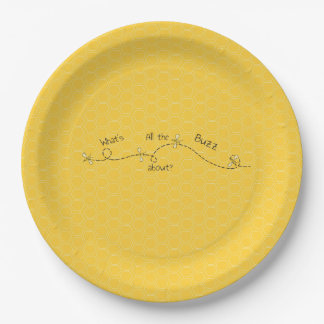 Assiette décorative "Qu'est-ce que c'est que tout