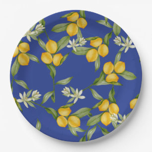 Assiette du Jardin de Citronniers Méditerranéen