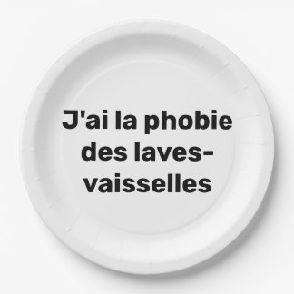 Assiette en carton anti lave-vaisselle