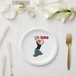 Assiette en carton Popeye