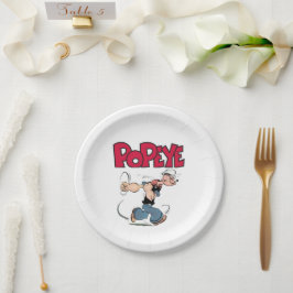 Assiette en carton Popeye