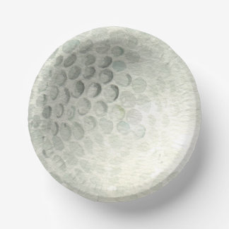 Assiette en papier Balle de Golf