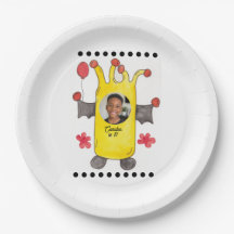 Assiette en papier pour fête d'anniversaire de enf