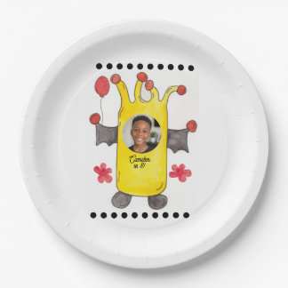 Assiette en papier pour fête d'anniversaire de enf