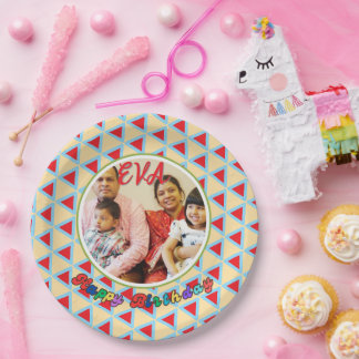 Assiette personnalisée d'anniversaire – Le jour sp