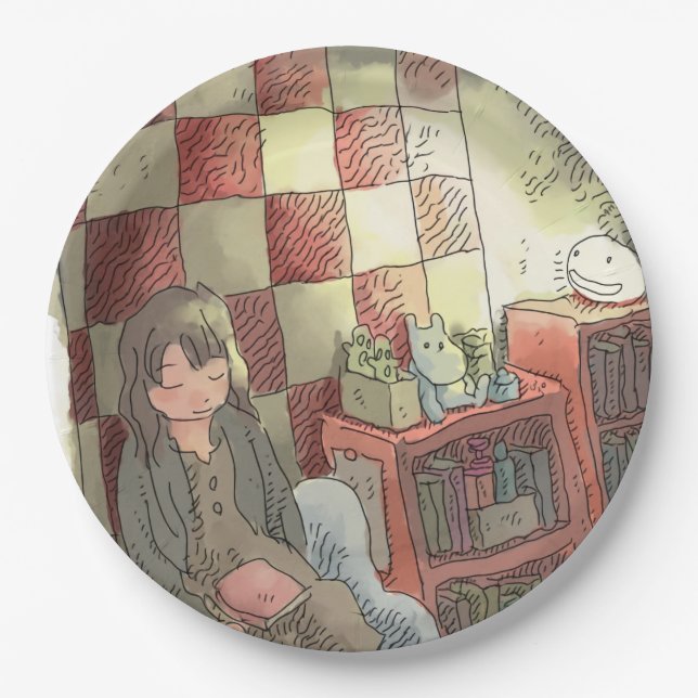 ASSIETTES EN CARTON さやしにじ (Devant)