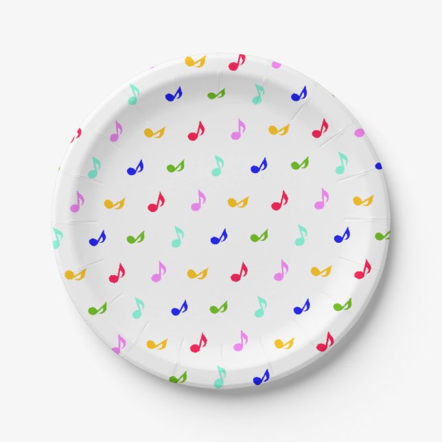 ASSIETTES EN CARTON ＭＵＳＩＣ (Devant)