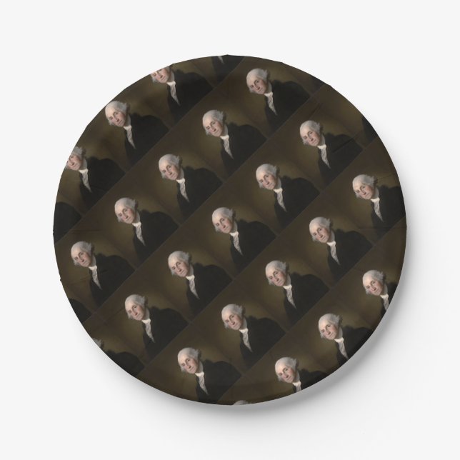 Assiettes En Carton 01 George Washington (Devant)
