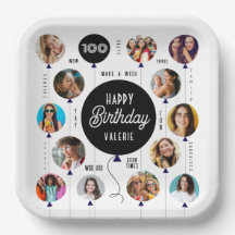 100e anniversaire Ballons photo